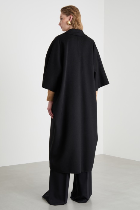 Cappotto open-front a uovo