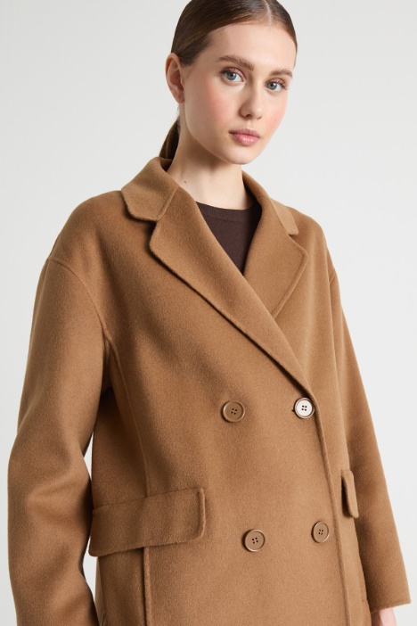Cappotto lungo doppiopetto