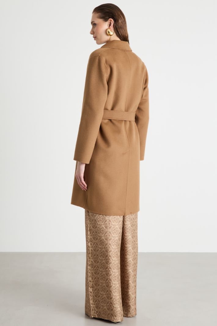 Cappotto dritto in tessuto doppio Intrend - 4