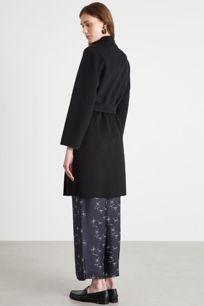 Cappotto dritto in tessuto doppio Intrend - 4