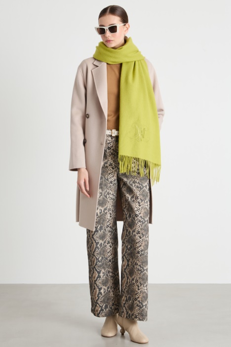 Cappotto dritto in tessuto doppio Intrend