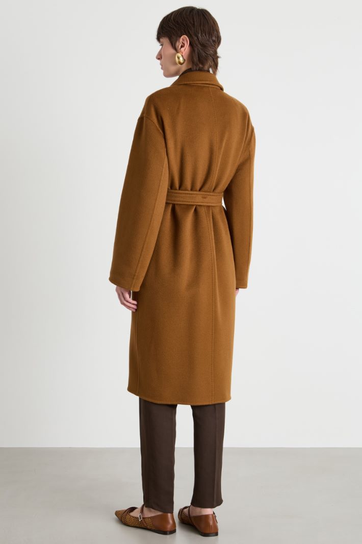 Belted midi coat Intrend - 4