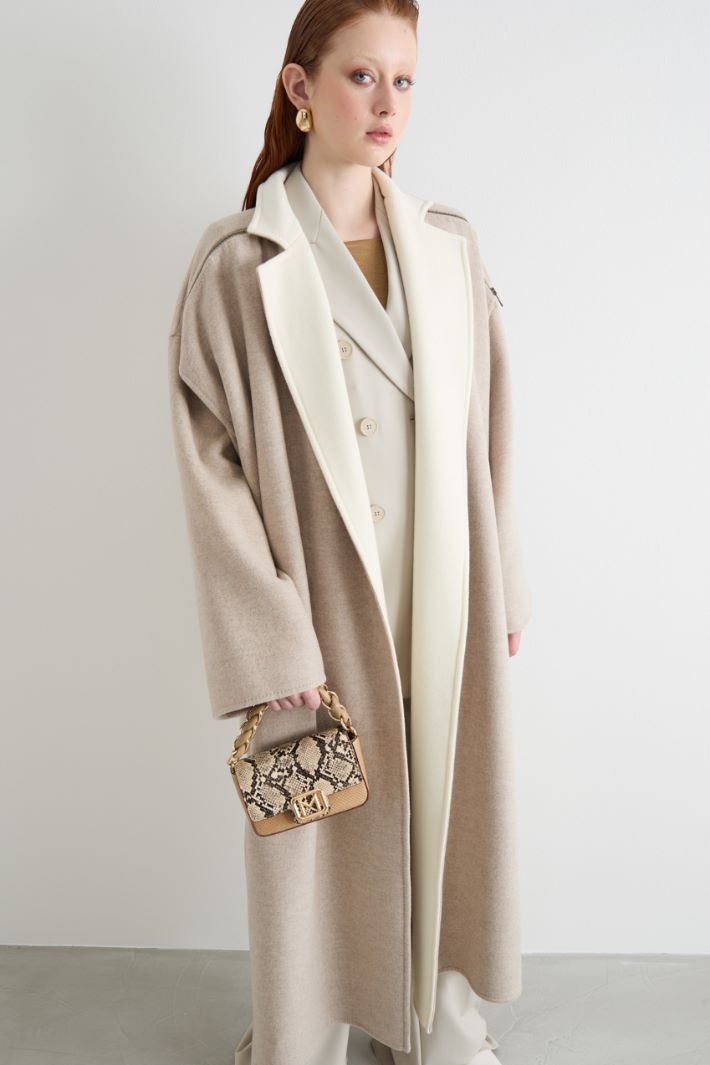 Cappotto lungo open-front - BEIGE - Intrend - 2