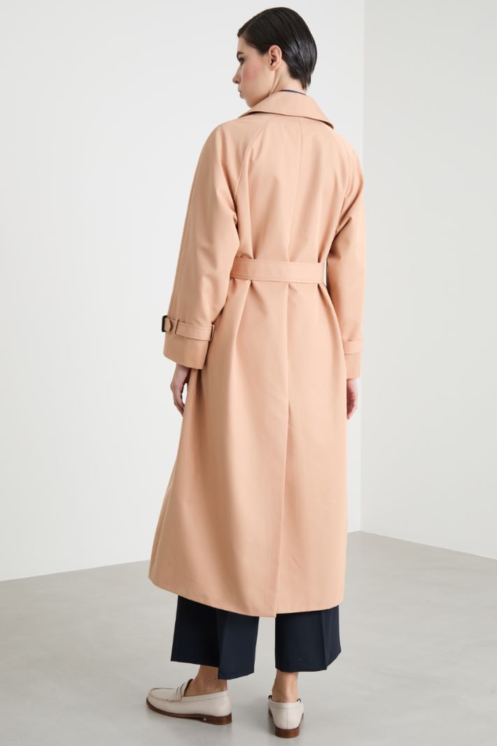 Trench doppiopetto con cintura Intrend - 4