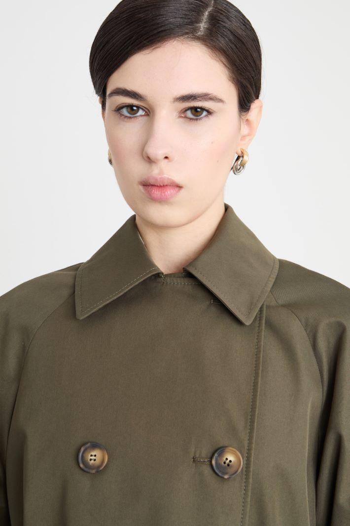 Trench doppiopetto con cintura Intrend - 3