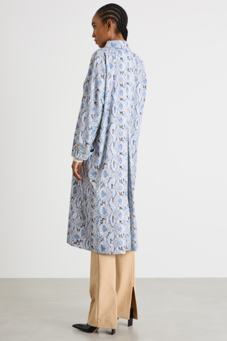 Trench in raso antigoccia