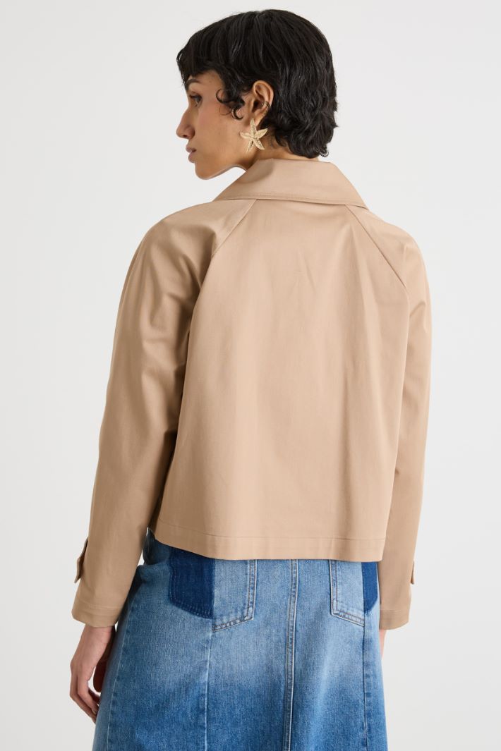 Short trench coat Intrend - 4