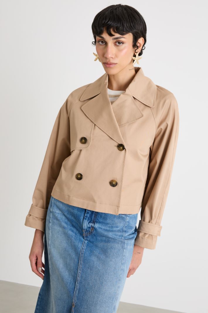 Short trench coat Intrend - 2