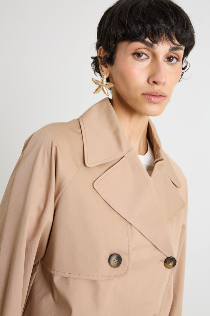 Short trench coat Intrend - 3