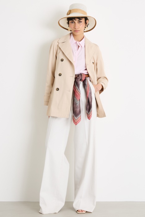 Trench in gabardina antigoccia Intrend