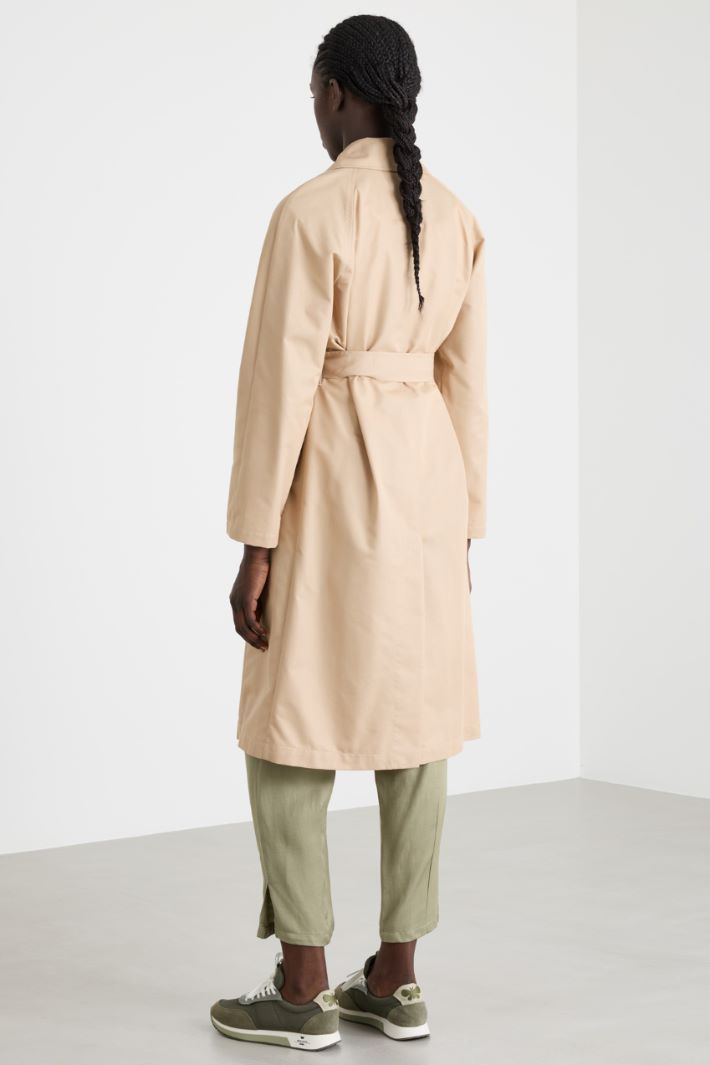 Trench doppiopetto in gabardina Intrend - 4