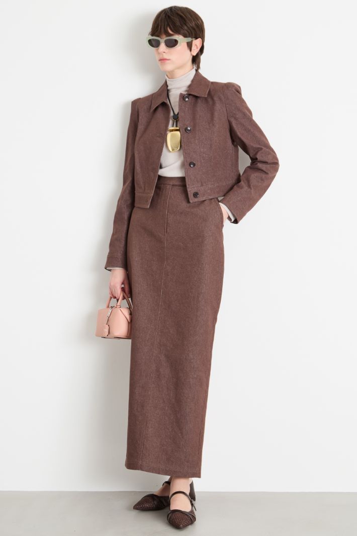 Boxy crop jacket Intrend