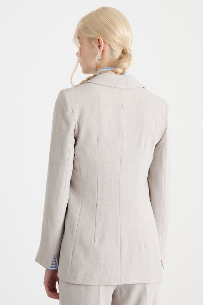 Side-tie blazer Intrend - 4