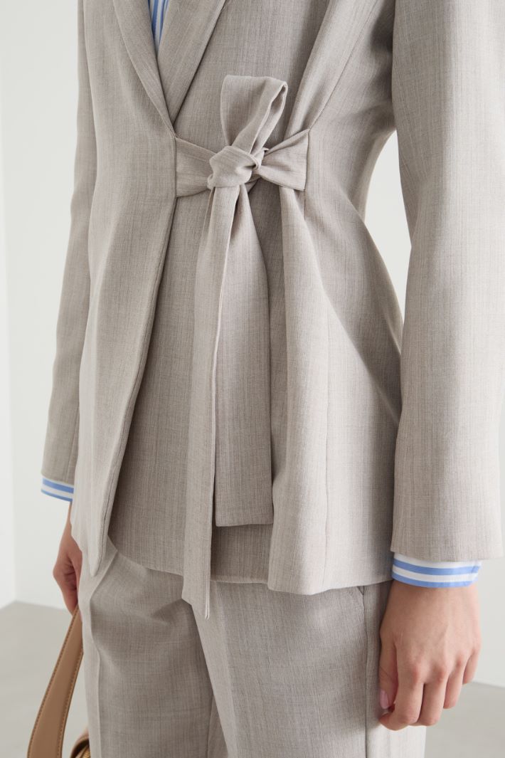 Side-tie blazer Intrend - 3