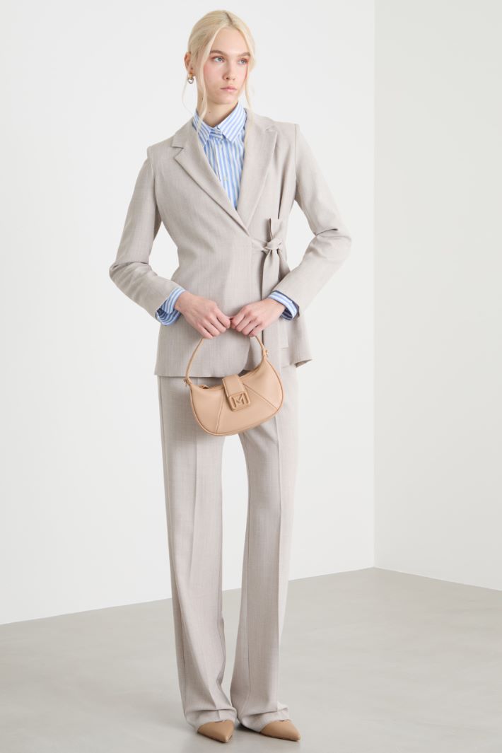 Side-tie blazer Intrend