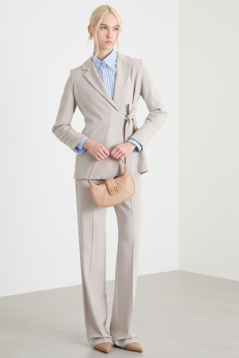 Side-tie blazer Intrend