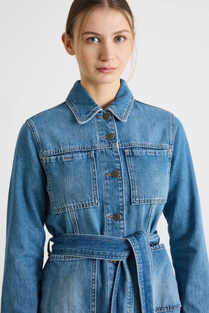 Belted safari jacket Intrend - 3