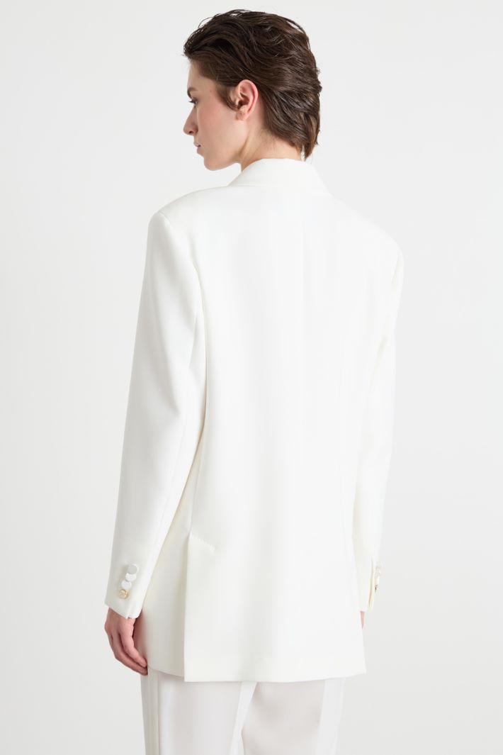 Double-breasted cady blazer Intrend - 4