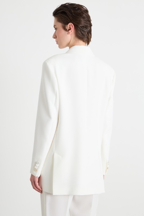 Blazer doppiopetto in cady