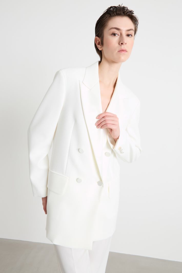Double-breasted cady blazer Intrend - 2
