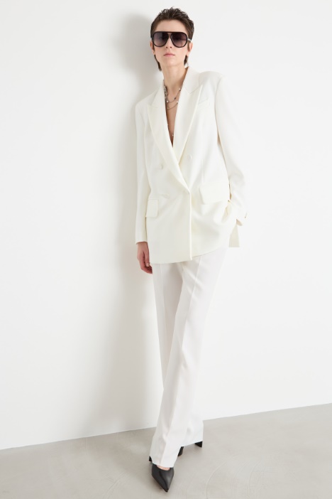 Double-breasted cady blazer Intrend