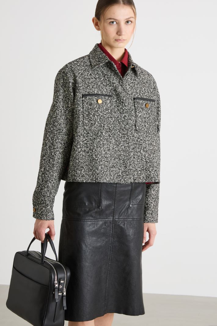 Boxy tweed jacket Intrend - 2