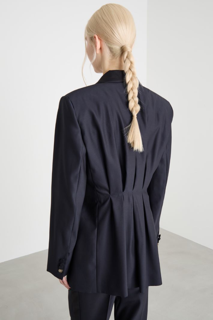 Satin-lapel blazer Intrend - 4