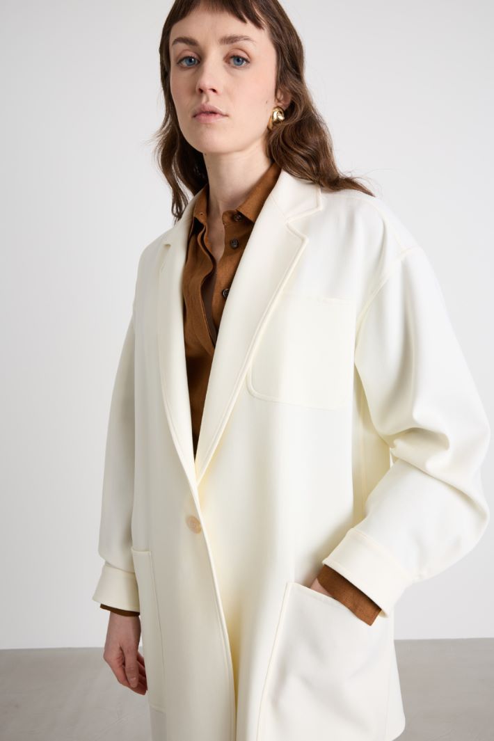 Giacca over in tela Intrend - 2