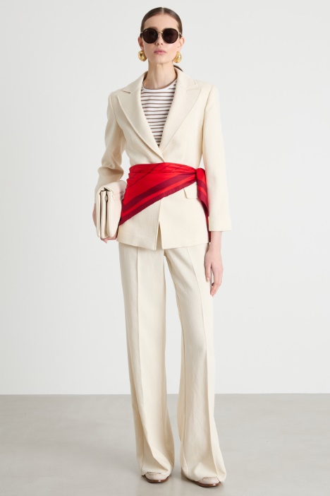 Blazer in tessuto natté Intrend