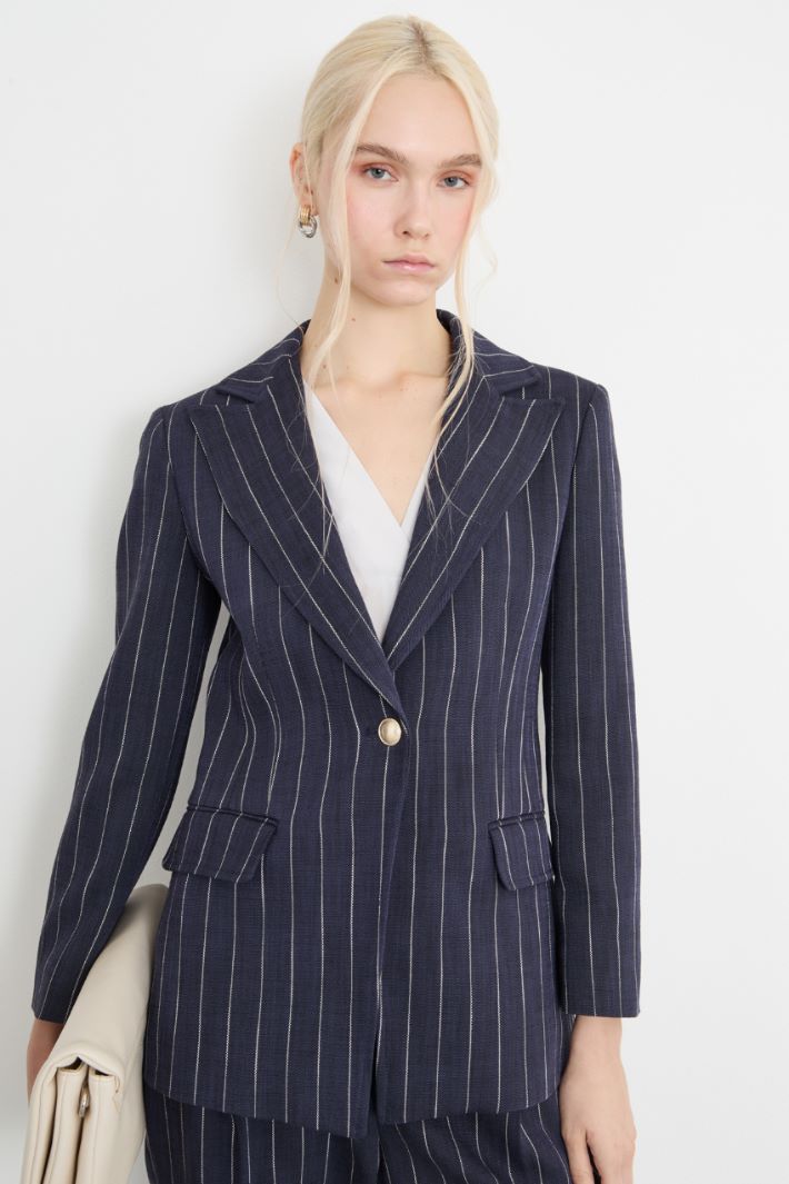 Blazer in tessuto natté Intrend - 2
