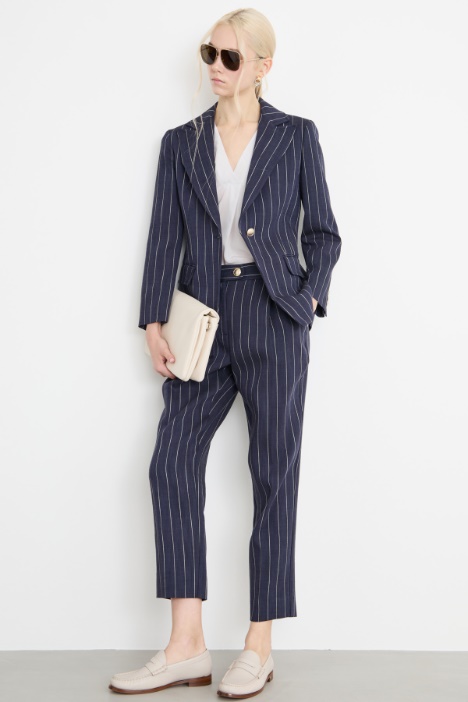 Blazer in tessuto natté Intrend