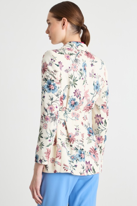 Blazer doppiopetto con cintura