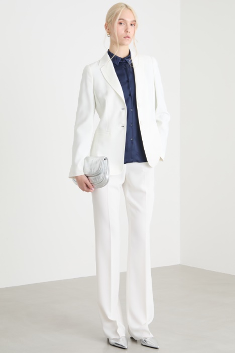 Single-breasted cady blazer Intrend