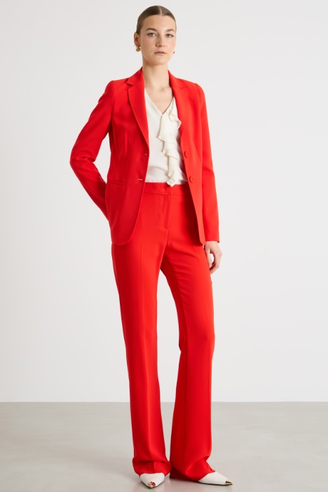 Single-breasted cady blazer Intrend