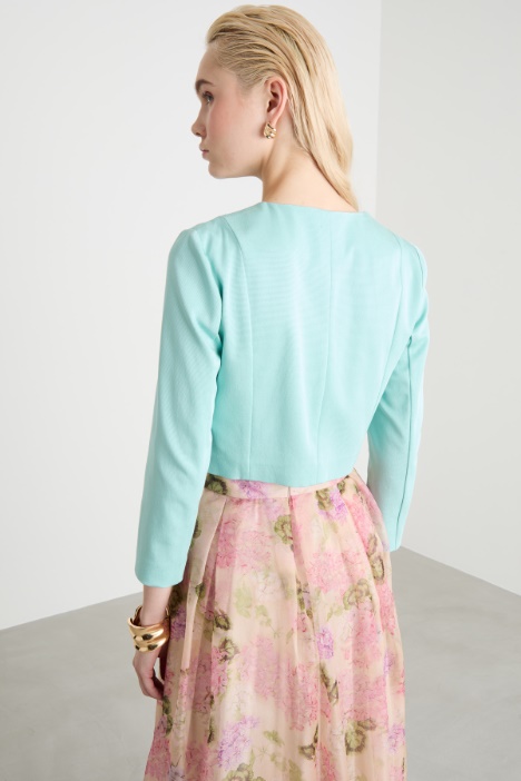 Giacca bolero con ganci