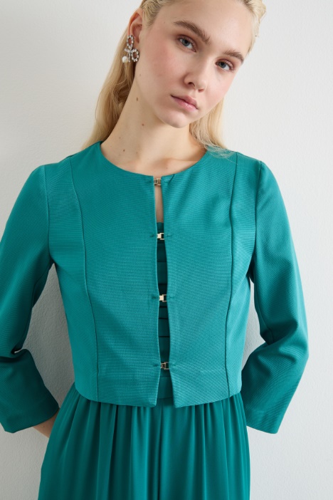 Giacca bolero con ganci