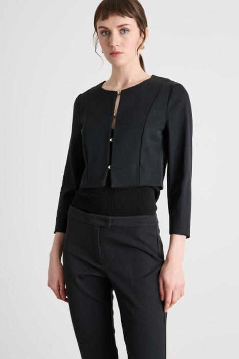 Faille bolero jacket Intrend