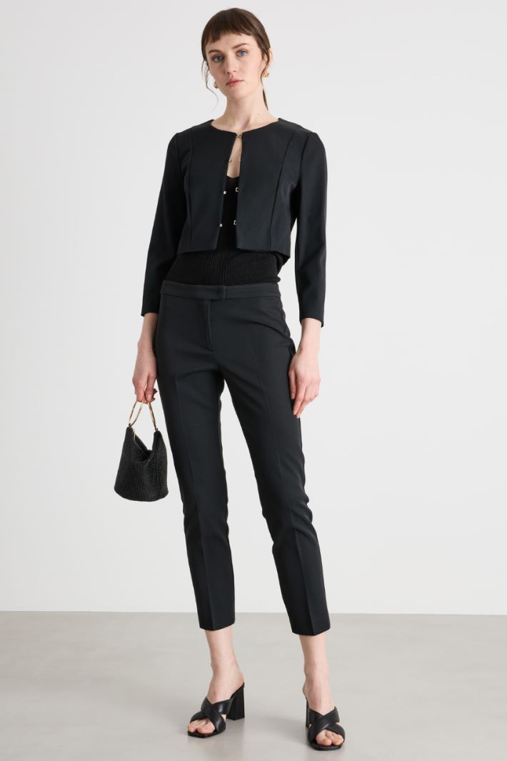 Giacca bolero con ganci Intrend