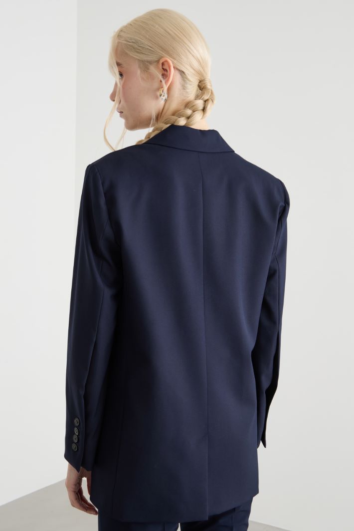 Longline stretch blazer Intrend - 4