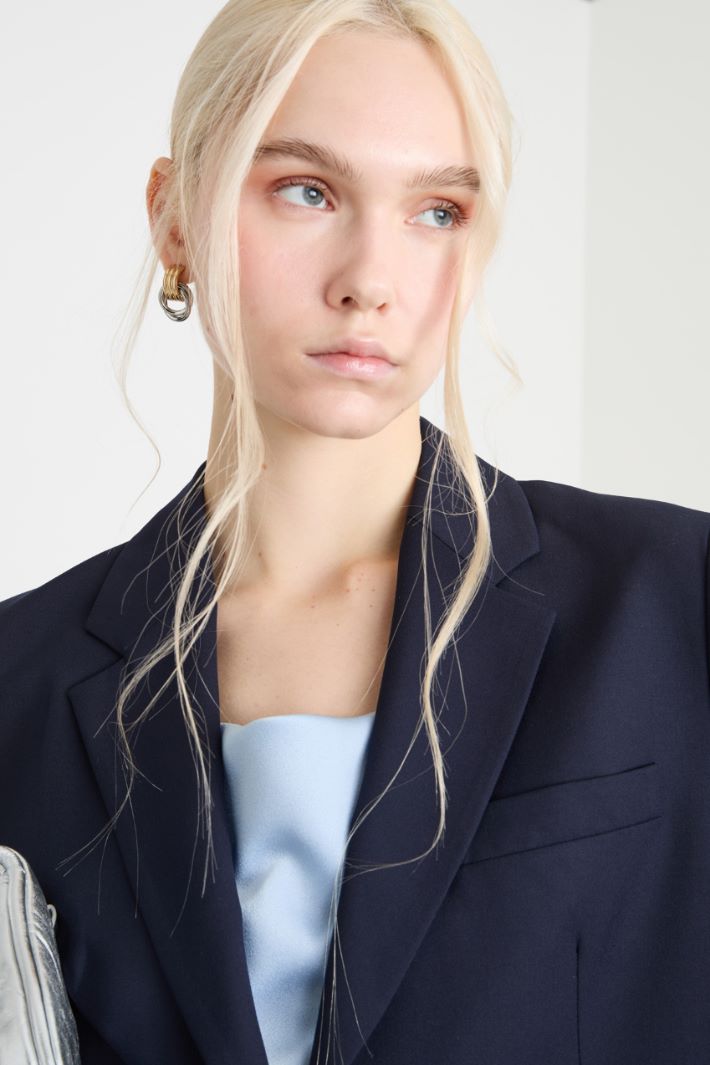 Longline stretch blazer Intrend - 3