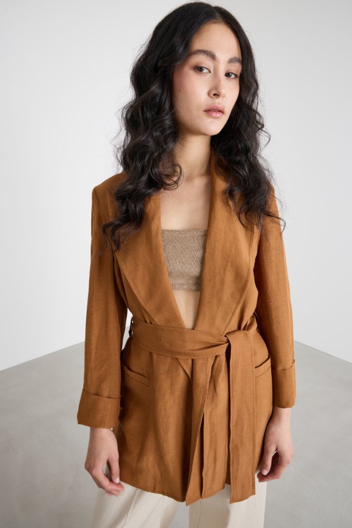 Belted Blazer Intrend - 2