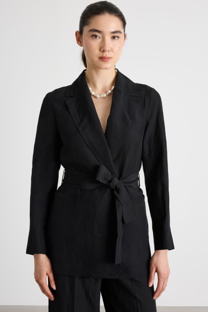 Belted Blazer Intrend - 2
