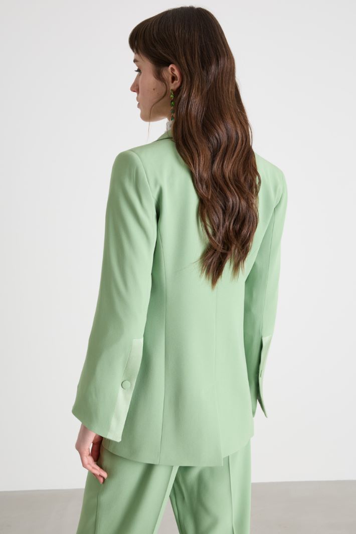 Blazer in cady crepe Intrend - 4