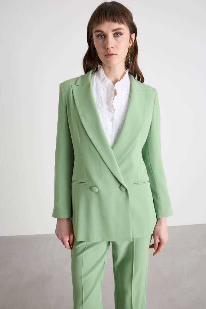 Blazer in cady crepe Intrend - 2