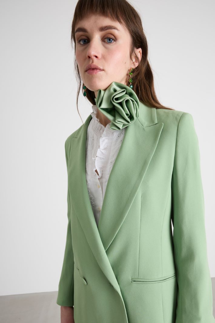 Blazer in cady crepe Intrend - 3