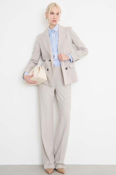 Longline double-breasted blazer Intrend