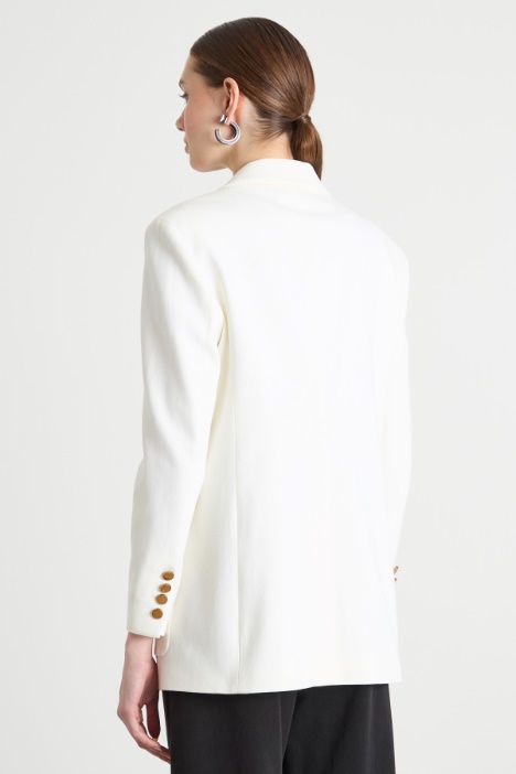 Blazer de corte semientallado