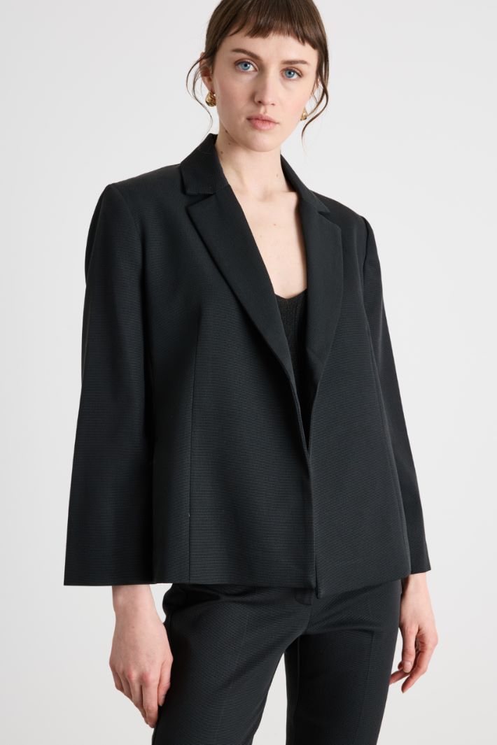 Blazer con cintura Intrend - 3