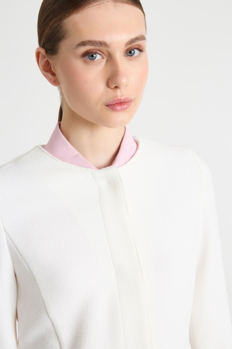 Giacca sfiancata in stuoia