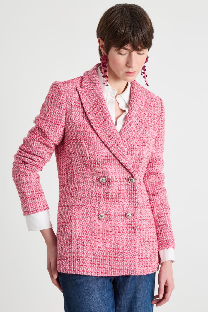 Basketweave blazer Intrend - 2